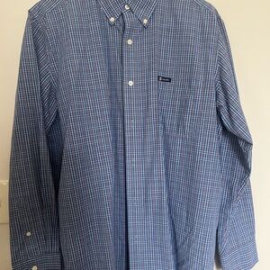 Blue Checkered Men's Shirt